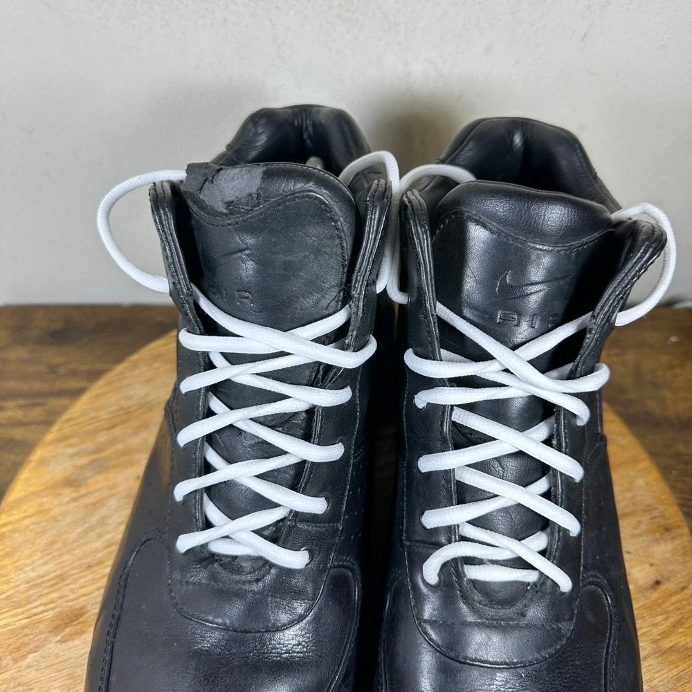 Nike ACG Air Max Goadome Black Leather Waterproof Boots Mens 13 865031-009